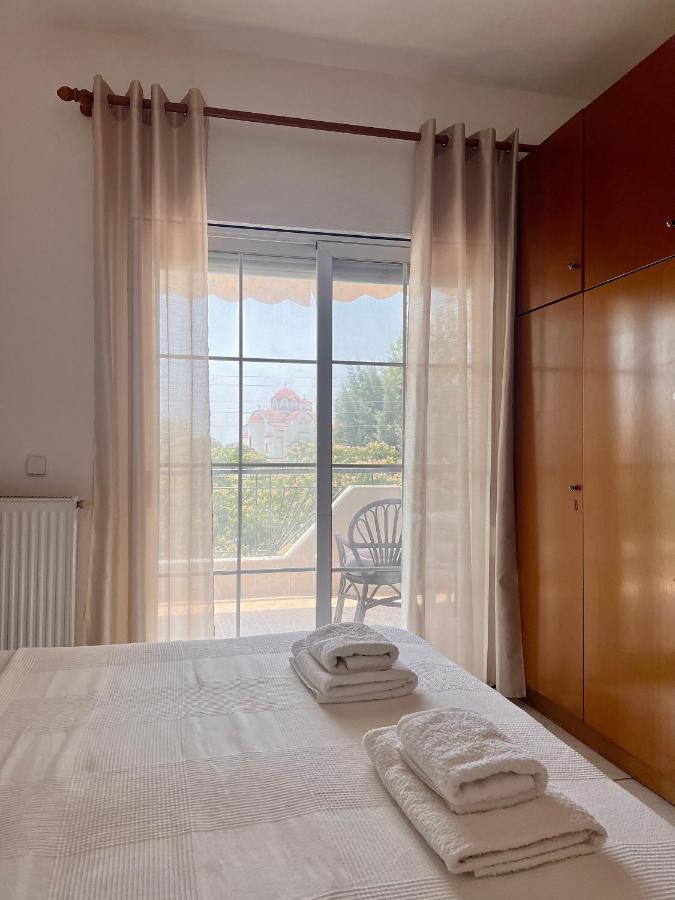 Dimitra House Entire Apartment With Balcony And View Pherrai المظهر الخارجي الصورة